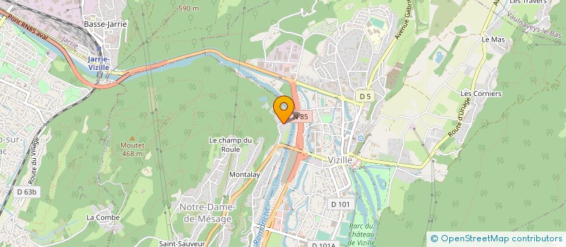 localisation de l'entreprise 817 574 056   NOTRE-DAME-DE-MESAGE