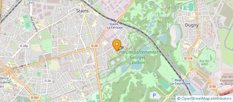 localisation de l'entreprise 817 576 598   STAINS