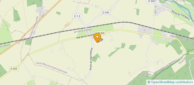 localisation de l'entreprise 817 592 041 à ALLONNES