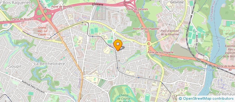 localisation de l'entreprise 817 597 354 à NANTES