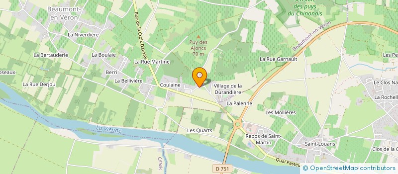 localisation de l'entreprise 817 601 750   BEAUMONT-EN-VERON