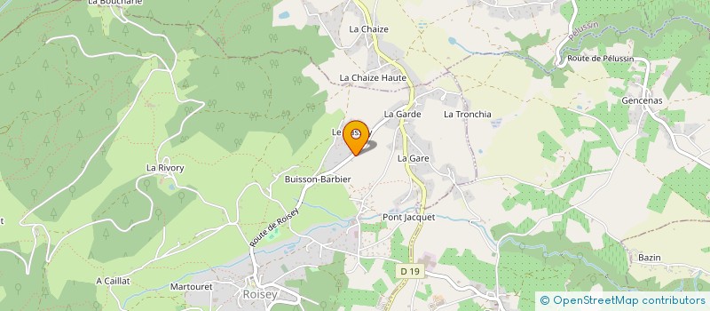 localisation de l'entreprise 817 601 826   ROISEY