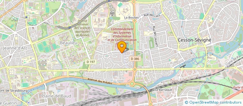 localisation de l'entreprise 817 608 482 à RENNES
