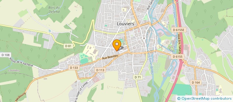 localisation de l'entreprise 817 611 775   LOUVIERS