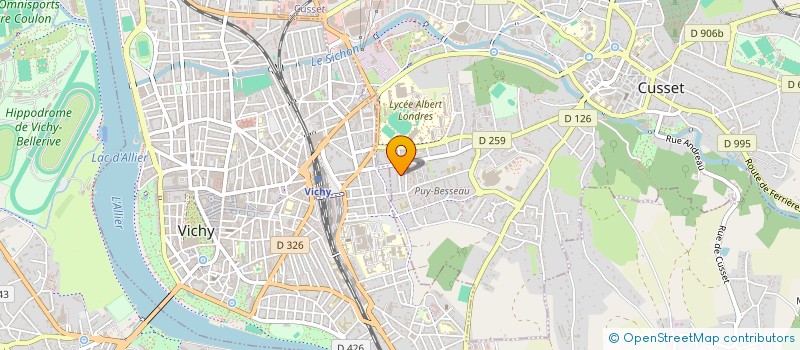 localisation de l'entreprise 817 620 099  à CUSSET
