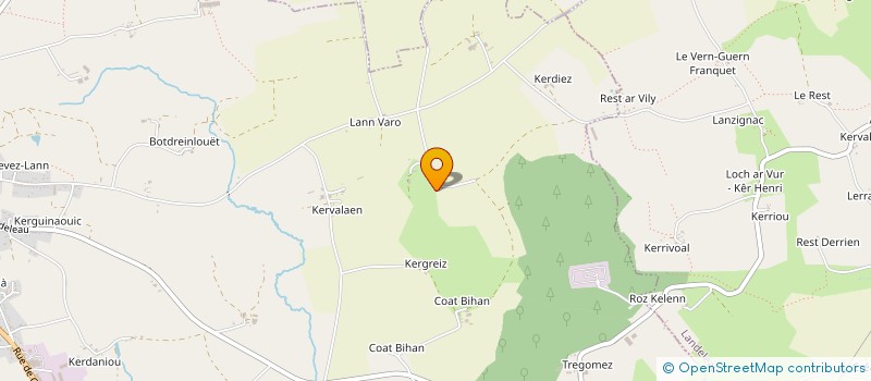 localisation de l'entreprise 817 643 489   HUELGOAT