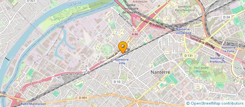 localisation de l'entreprise 817 646 771   NANTERRE