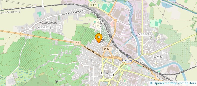 localisation de l'entreprise 817 649 882   AY-CHAMPAGNE