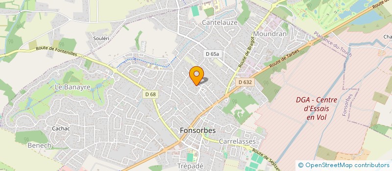 localisation de l'entreprise 817 652 449   SAINTE-FOY-DE-PEYROLIERES