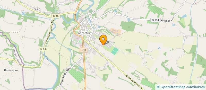 localisation de l'entreprise 817 674 583   ASTAFFORT