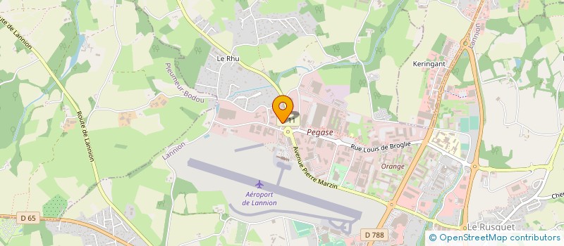 localisation de l'entreprise 817 678 295   LANNION