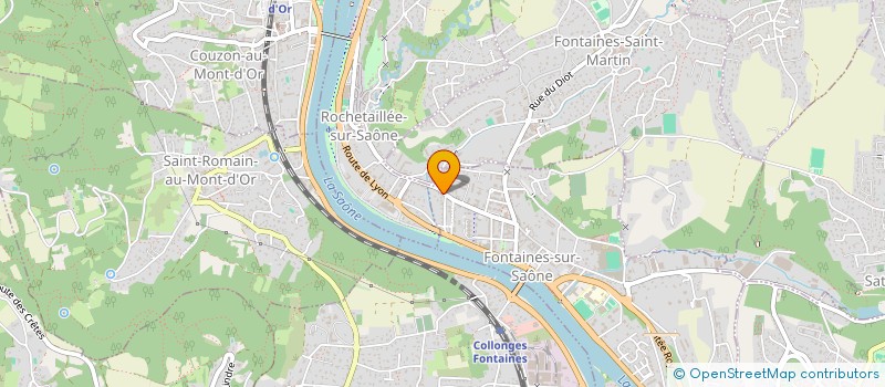 localisation de l'entreprise 817 720 485   TASSIN-LA-DEMI-LUNE