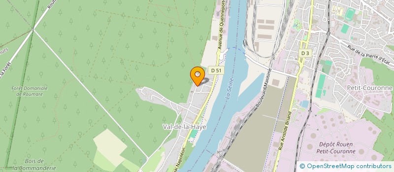 localisation de l'entreprise 817 720 949   VAL-DE-LA-HAYE