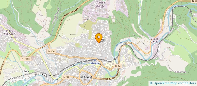 localisation de l'entreprise 817 723 000   MENDE