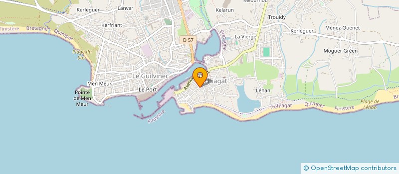 localisation de l'entreprise 817 772 015   GUILVINEC