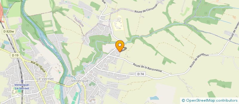 localisation de l'entreprise 817 776 222  à VENERQUE