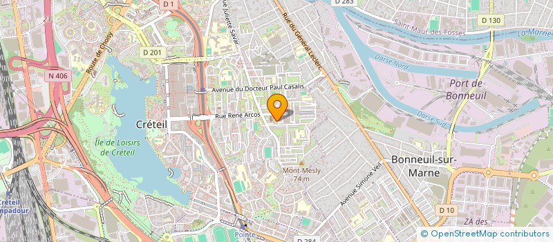 localisation de l'entreprise 817 816 762   CRETEIL