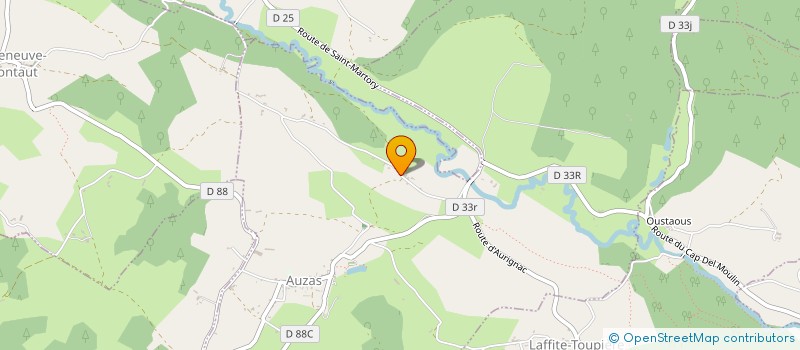 localisation de l'entreprise 817 817 927   AURIGNAC