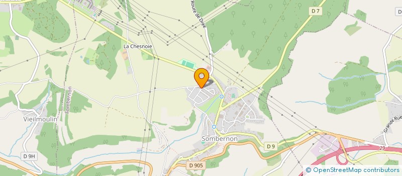 localisation de l'entreprise 817 819 956   SOMBERNON