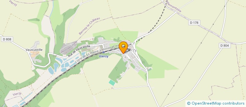 localisation de l'entreprise 817 836 166   VIERZY