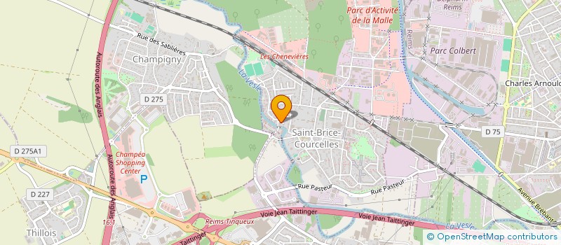 localisation de l'entreprise 817 857 162   SAINT-BRICE-COURCELLES