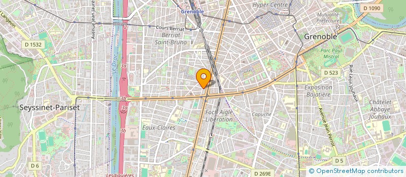 localisation de l'entreprise 817 865 553  à GRENOBLE