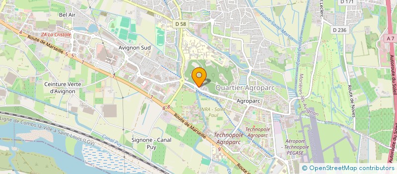 localisation de l'entreprise 817 883 705   AVIGNON