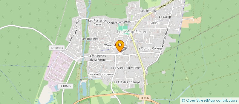 localisation de l'entreprise 817 893 241   LEGE-CAP-FERRET