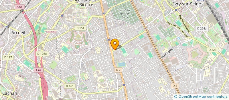 localisation de l'entreprise 817 898 455   VILLEJUIF