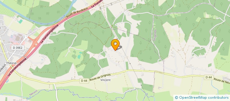 localisation de l'entreprise 817 906 605 à NEUVIC