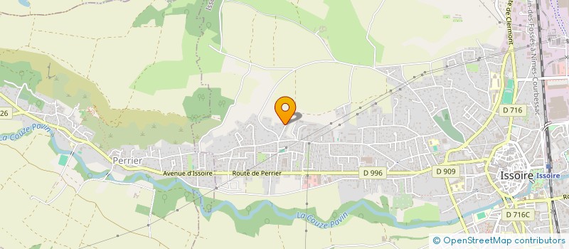 localisation de l'entreprise 817 938 723   ISSOIRE