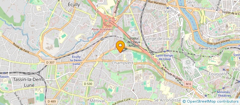 localisation de l'entreprise 817 940 216   LYON