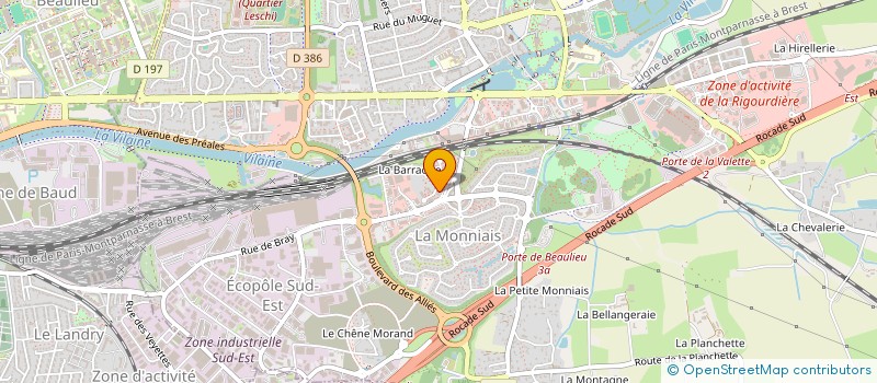 localisation de l'entreprise 817 957 962   SAINT-MEDARD-EN-JALLES