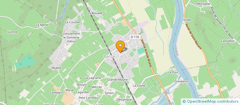 localisation de l'entreprise 817 982 937   BASSENS