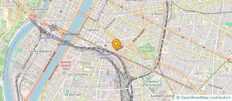 localisation de l'entreprise 817 984 636   LYON