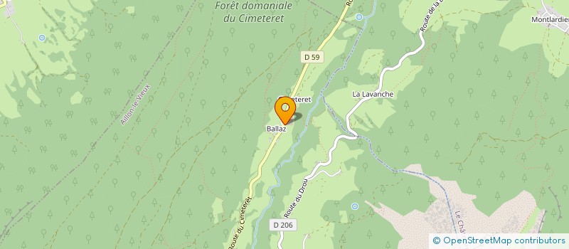 localisation de l'entreprise 817 989 346   LA MOTTE-EN-BAUGES