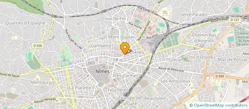 localisation de l'entreprise 818 000 085   NIMES
