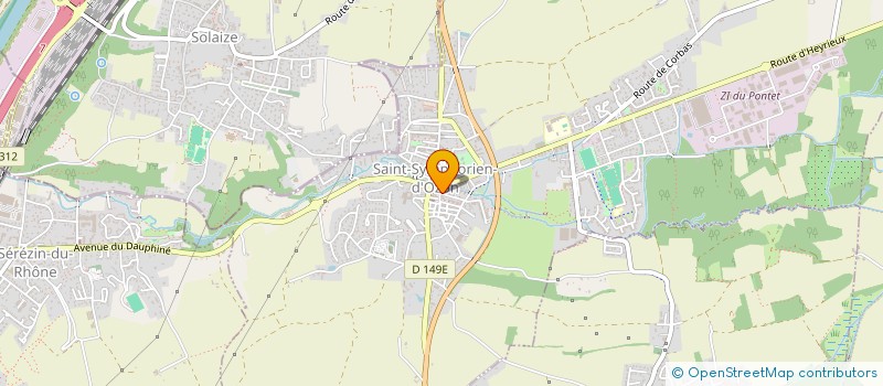 localisation de l'entreprise 818 016 701   CHAPONNAY