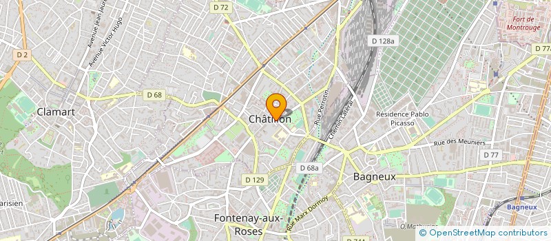 localisation de l'entreprise 818 018 830  à FONTENAY-AUX-ROSES