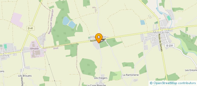 localisation de l'entreprise 818 021 248   MONTACHER-VILLEGARDIN