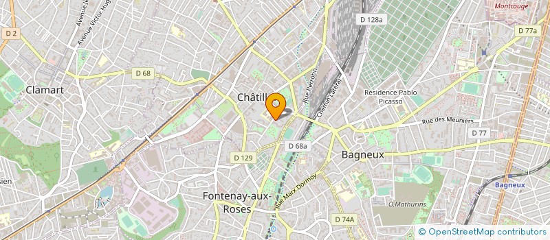 localisation de l'entreprise 818 032 849   LE PLESSIS-ROBINSON