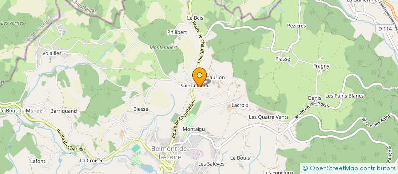 localisation de l'entreprise 818 037 079   BELMONT-DE-LA-LOIRE