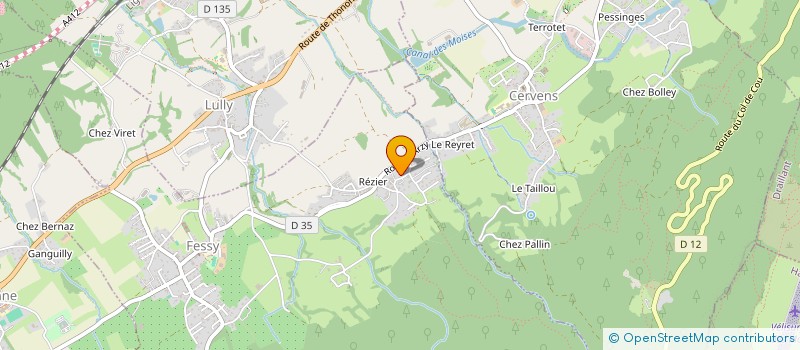 localisation de l'entreprise 818 043 309   FESSY