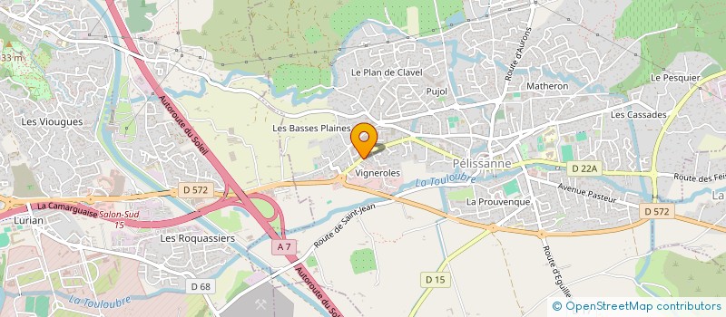 localisation de l'entreprise 818 047 300   PELISSANNE