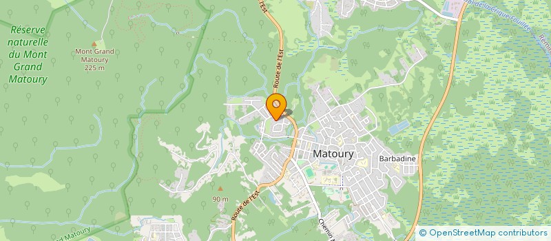 localisation de l'entreprise 818 060 576   MATOURY