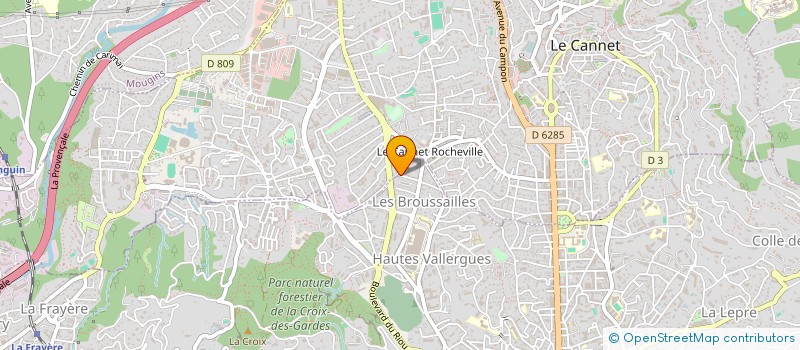 localisation de l'entreprise 818 077 992 à CANNES