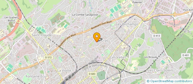 localisation de l'entreprise 818 085 961 à BESANCON