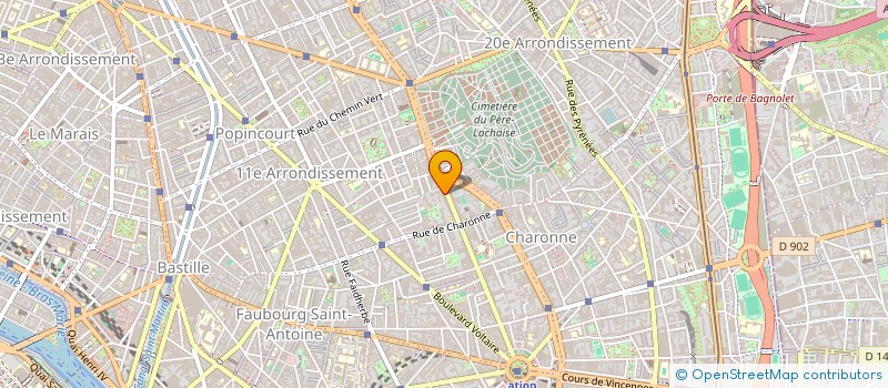localisation de l'entreprise 818 089 914   PARIS