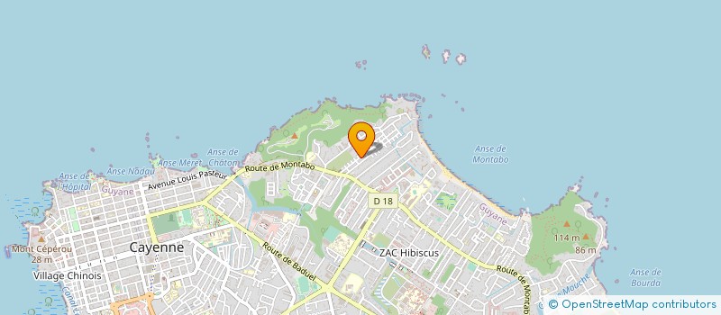 localisation de l'entreprise 818 091 456   CAYENNE