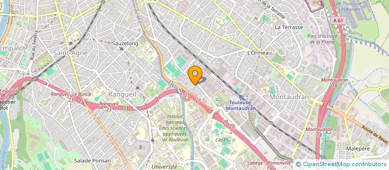 localisation de l'entreprise 818 107 112   TOULOUSE